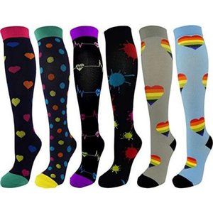 6 Pair Large/X-Large Premium Quality Colorful Mode